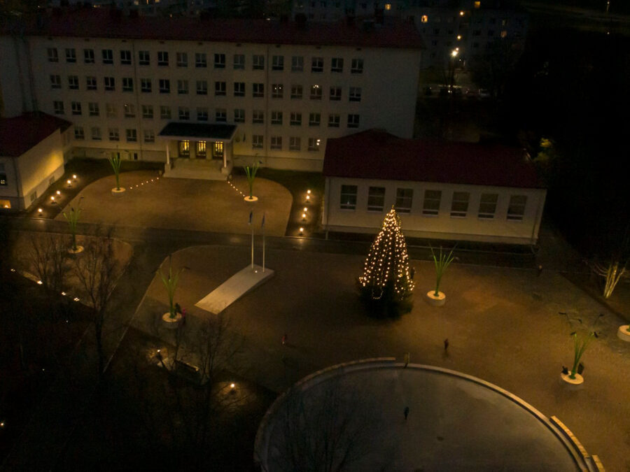 Kehra town square construction