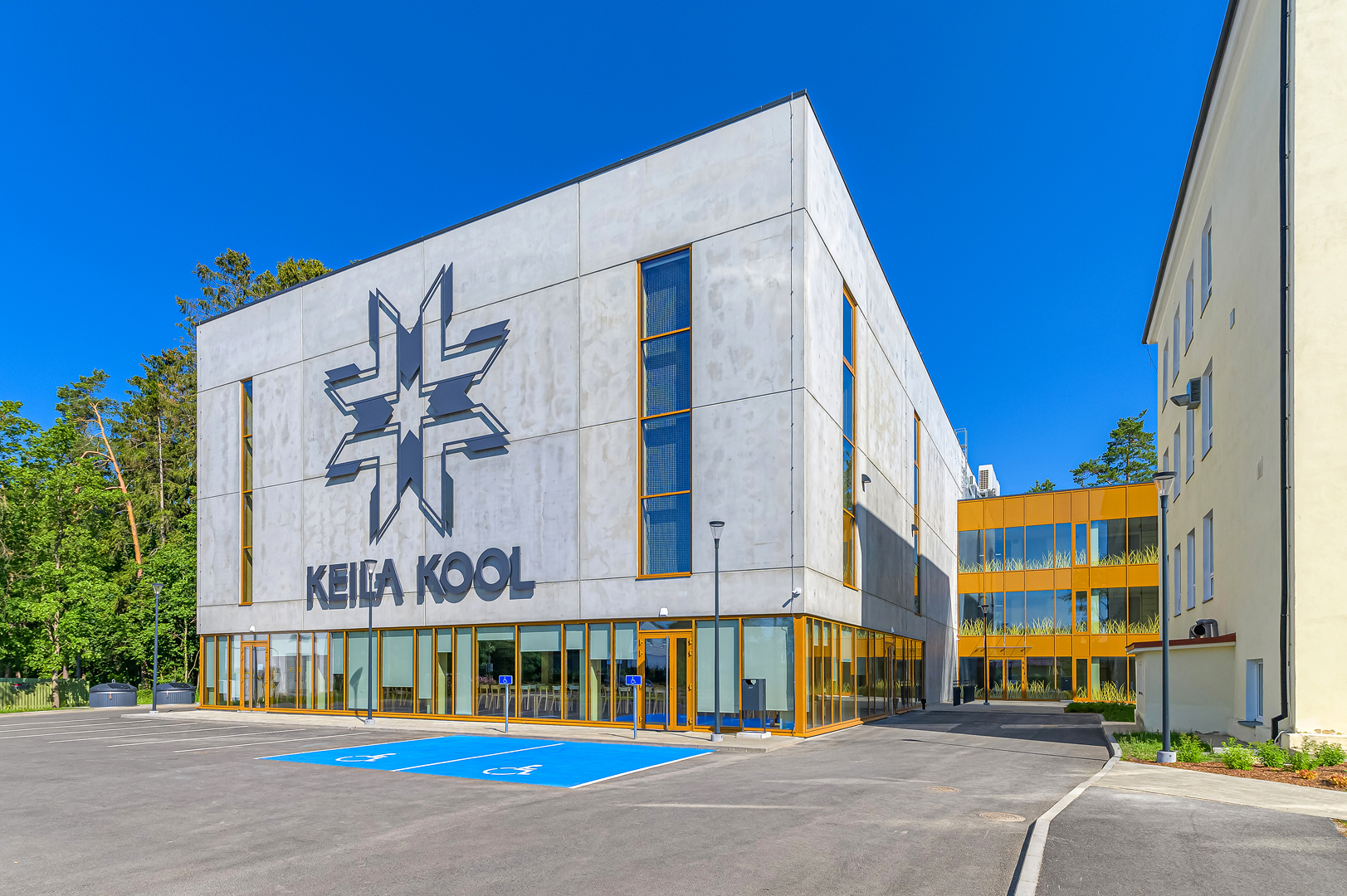 Keila Pargi 2 koolihoone laienduse ehitustööd