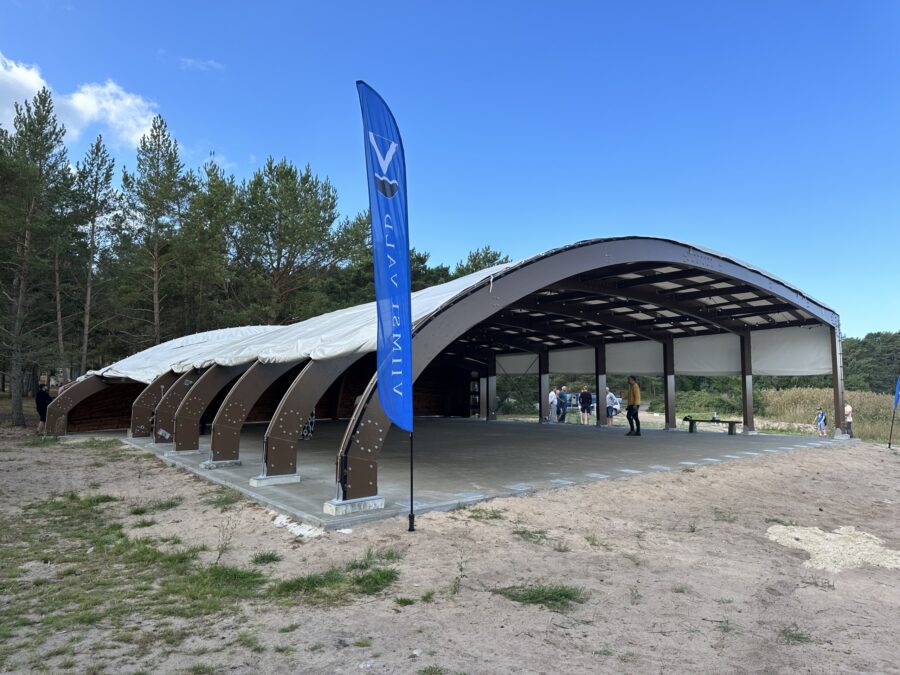 Prangli Island song stage extension